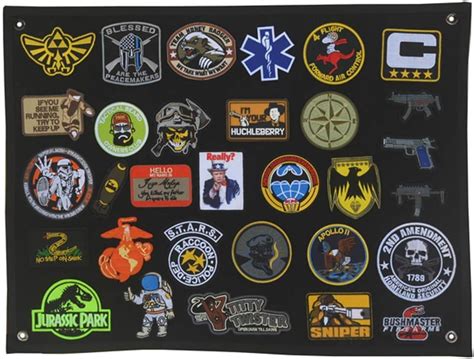 Antrix 25x18 Tactical Morale Patch Panel Patch Display
