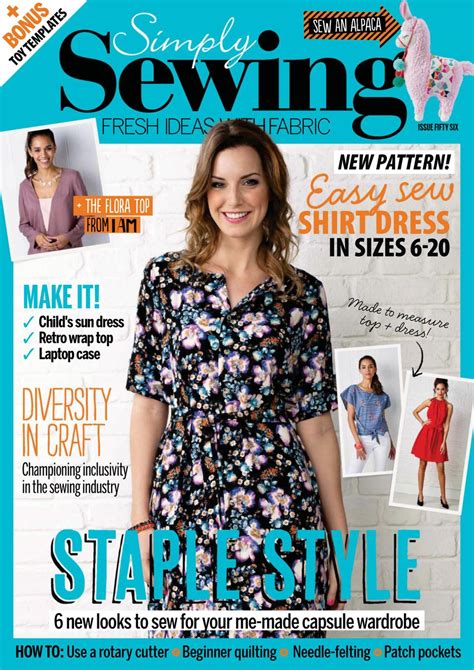 Simply Sewing Issue 56 Magazine Get Your Digital Subscription