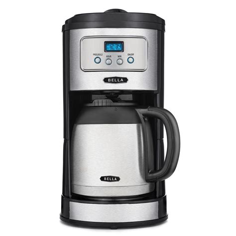 Read reviews and buy kitchensmith by bella 12 cup manual coffee maker at target. BELLA Classics 10 Cup Thermal Carafe Programmable Coffee ...