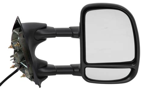 K Source Custom Extendable Towing Mirrors Electric Black Pair K Source Towing Mirrors
