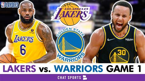 Lakers Vs Warriors Game 1 Live Streaming Scoreboard Play By Play