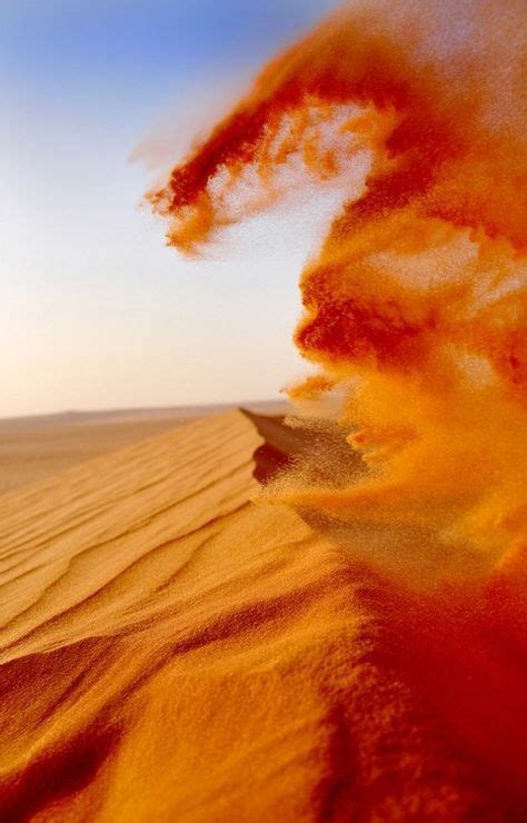 Blowing Sand In The Desert Beautiful Nature Photography Desert