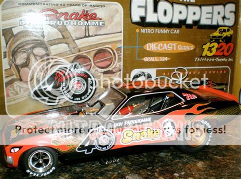 Nhra Don Snake Prudhomme 124 Diecast Nitro Funny Car 40th Anniversary