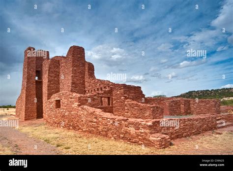Mission Church At Abo Ruins Salinas Pueblo Missions National Monument