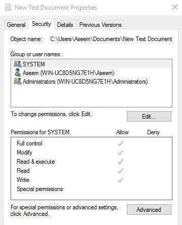 Как установить разрешения для файлов и папок в Windows ZanZ