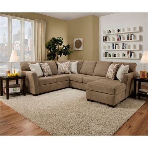 Simmons Upholstery Michigan Sectional Sofa Overstock 22438392
