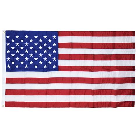 Nf 160 6′ X 10′ Us Outdoor Nylon Flag With Heading And Grommets