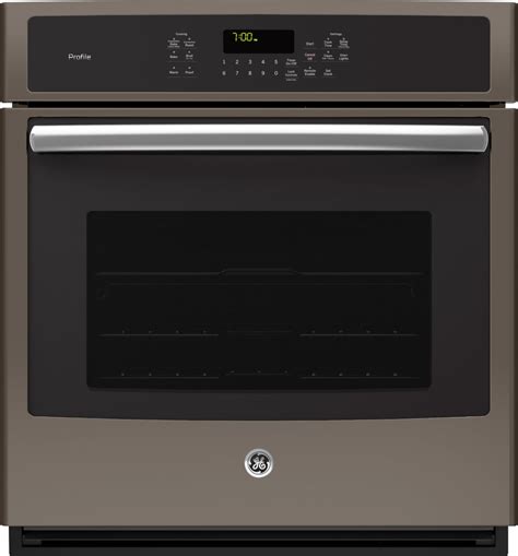 Ge Profile 27 Built In Single Electric Convection Wall Oven Slate