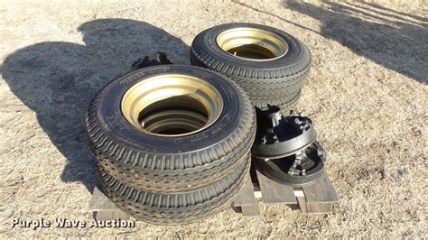 Available in difficult to find sizes, always at a great price. (4) 7-14.5 tires in Offerle, KS | Item DR9824 sold ...