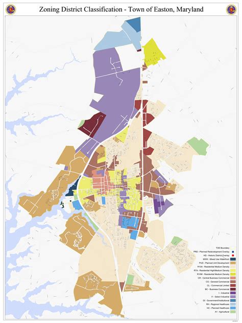 Pdf Zoning District Classification Town Of Easton Maryland