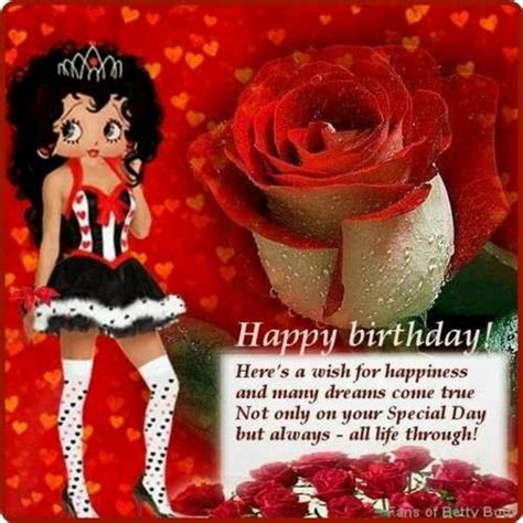 17 Best Images About Betty Boop Happy Birthday On Pinterest Birthday Wishes Birthdays And