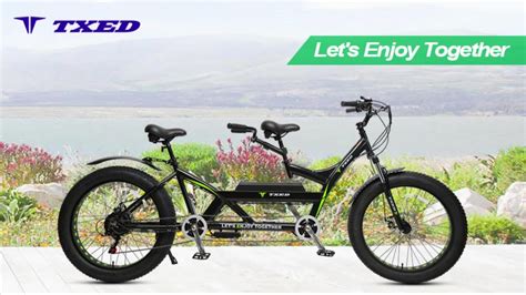 2 Person Electric Bike Electric Tandem Bike 500w Ebike For Trip Buy