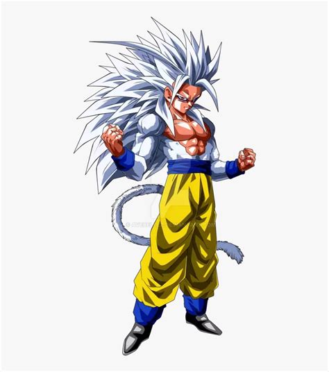 26 Goku Super Sayajin 5 Png Tembelek Bog