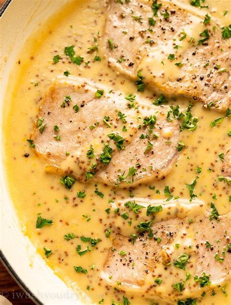 These Quick Creamy Honey Dijon Pork Chops Are A Fantastic Weeknight Dinner Recipe That The Whole