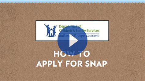 Snap benefits can only be used to buy food, and plants and seeds to grow food. SNAP - How To Apply | Louisiana Department of Children ...