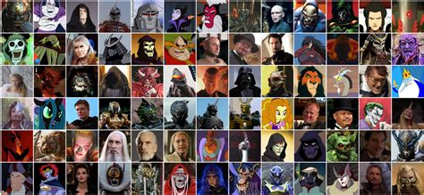 A Collage Of My Favorite Villains By Gojilion91 On Deviantart