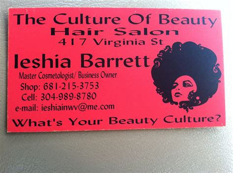 The Culture of Beauty Hair Salon | Charleston WV
