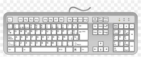 Keyboard Clipart Black And White Picture 2876260 Keyboard Clipart