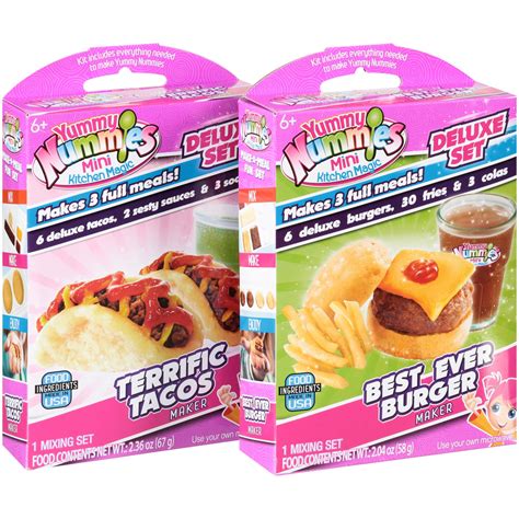 Yummy Nummies Mini Kitchen Magic Deluxe Set Terrific Tacos And Best Ever