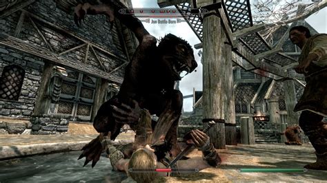 A Nord Werewolf In Whiterun The Elder Scrolls V Skyrim