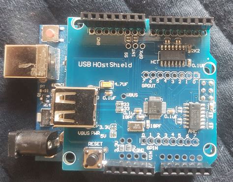 Arduino Usb Host Shield Solder Pads Rewalist