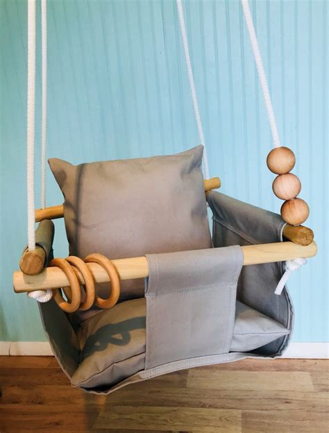 Baby Canvas Swing Design Your Own Swing Baby Swing Indoor Etsy