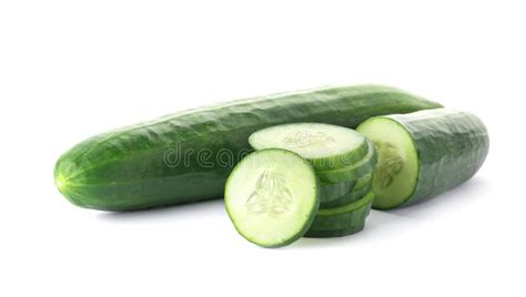 Whole And Sliced Fresh Cucumbers Stock Image Image Of Green Cooking