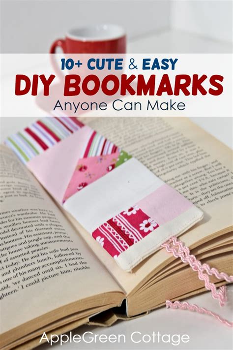10 Cute And Easy Diy Bookmarks Anyone Can Make Applegreen Cottage