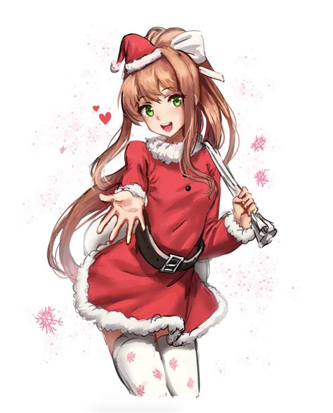 Santa Monika By Athenawyrm Doki Doki Literature Club Know Your Meme