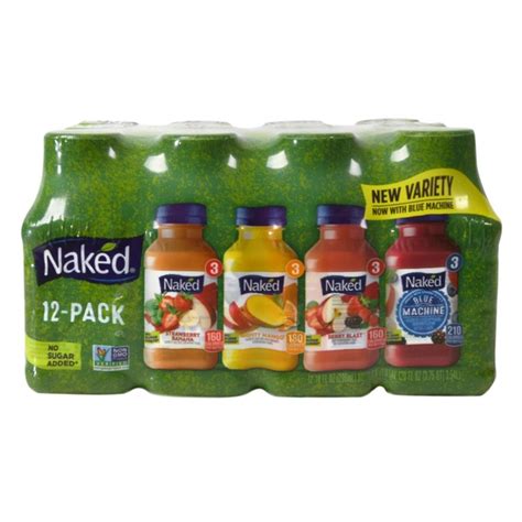 Naked Juice Pure Fruit Berry Blast Pure Fruit Mighty Mango Boosted Green Machine Pure Fruit