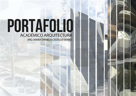 Portafolio De Proyectos De Arquitectura By María Daniela Castillo