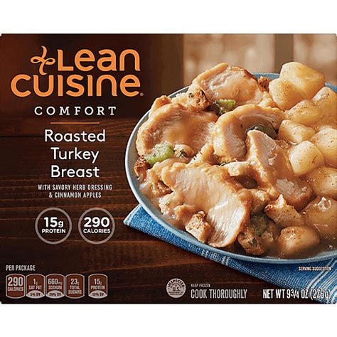 Lean Cuisine Roasted Turkey Breast 937 Oz Frozen Foods Uncle