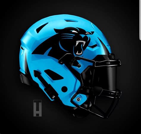 Pin By Jen Jen On Carolina Panthers New Nfl Helmets Football Helmet