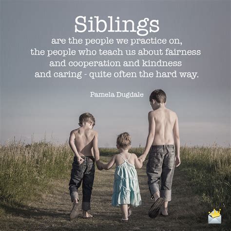 quotes about sibling love