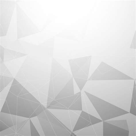 Grey Polygon Background Vector Free Download