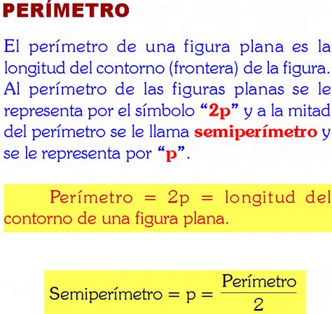 Lista Imagen Formulas Para Calcular Areas Y Perimetros De Figuras Geometricas Alta