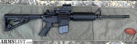 Armslist For Sale Colt M4 Carbine Le Prefix W Trijicon Rx30 Red Dot