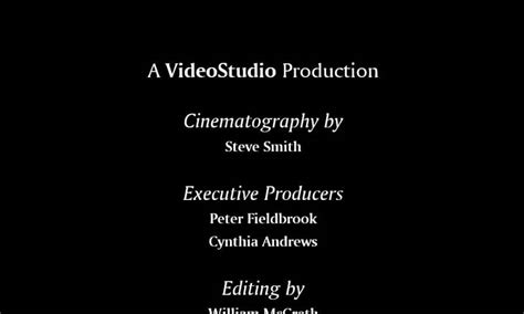 How To Add Video Credits In Videostudio