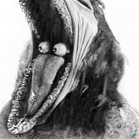 Beetlejuice Scary Faces Pencil Drawing Etsy Uk