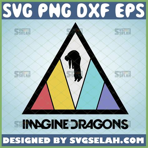 Imagine Dragons Svg Pop Rock Band Ts For Fans Svg Selah