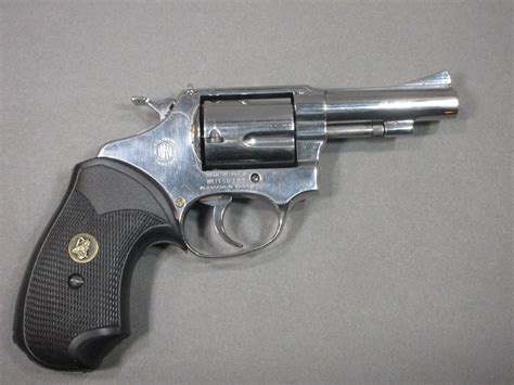Rossi Model 68 Nickel Revolver 38 Special 3 Barrel 5 Shot