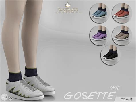 Madlen Gosette Shoes Male By Mj95 At Tsr Sims 4 Updates