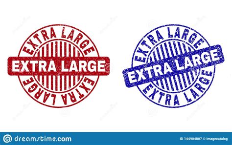 Grunge Extra Large Scratched Round Watermarks Stock Vector Illustration Of Large Extra 144904807