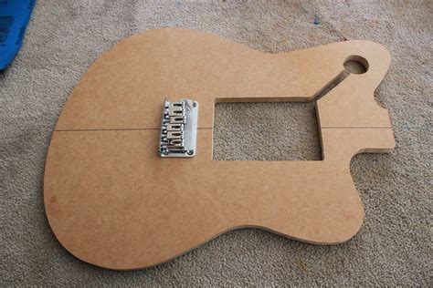 Guitar Kit Builder Scratch Pine Toronado Pickguard Template