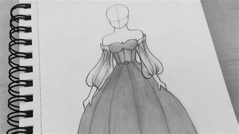 En Kolay Elbise Çizimleri Adım Adım Benimle Çiz 🐥 Youtube