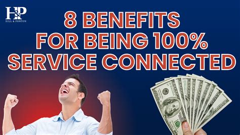 8 Benefits For Being 100 Service Connected By Hill And Ponton Pa