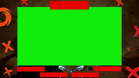 Free Animated Gaming Overlay Rgb Green Screen Overlay Youtube