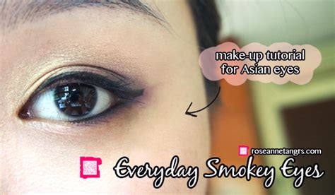 Smokey Eye Makeup Tutorial For Asian Eyes Roseannetangrs