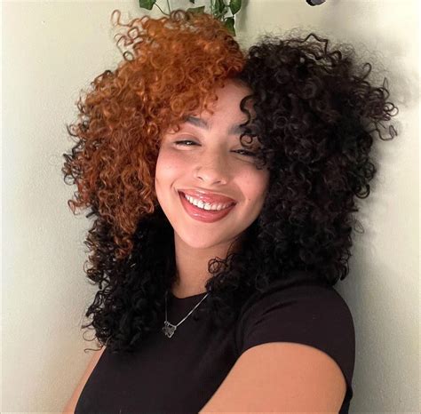 Afro Hair Dye Dyed Curly Hair Colored Curly Hair Bright Hair Colors Hair Dye Colors Natural