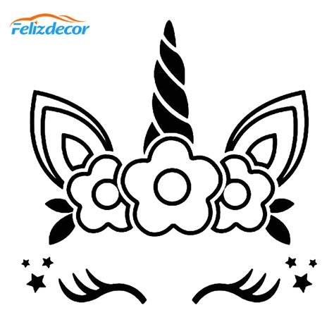 Unicorn Svg Unicorn Face Svg Unicorn Svg Unicorn With Flowers And
